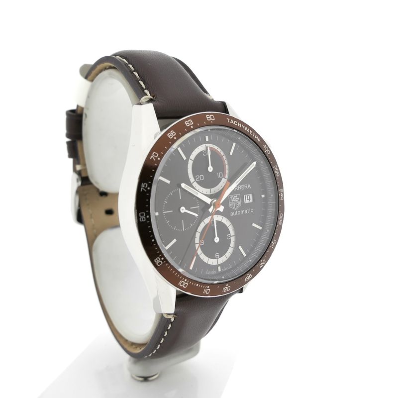 Image 3 of TAG Heuer Carrera 'Juan Manuel Fangio' CV2013-4; Chronograph men's watch