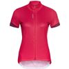 Afbeelding van Odlo Fietsshirt Dames - Kleur Paradise Pink - raspberry fudge - Maat XS