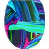 Afbeelding van SCHÜTTE WC-Bril 82191 NEON PAINT - Duroplast - Soft Close - Verchroomde Scharnieren - Decor - 1-zij