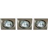 Afbeelding van Prolight Spotlamp - Staal - GU10 - 40W - 3 Stuks