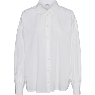 Afbeelding van Noisy may NMLOONE L/S COLOR SHIRT Dames Blouse - Maat M