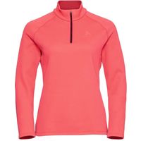 ODLO Midlayer 1/2 zip BESSO Vrouwen Outdoortrui - Deep Claret - Maat XL