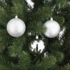 Afbeelding van House of Seasons Plastic Kerstballen Set - 30 Stuks - Ø6 cm - Zilver