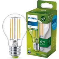 Philips LED lamp Transparant - 40 W - E27 - warmwit licht