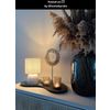 Afbeelding van Lucide WOOLLY Tafellamp - Ø 16 cm - 1xE14 - Beige