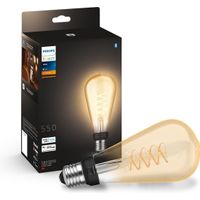 Philips Hue filament Edison lamp ST72 - zachtwit licht - 1-pack - E27