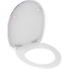 Afbeelding van SCHÜTTE WC-Bril 82191 NEON PAINT - Duroplast - Soft Close - Verchroomde Scharnieren - Decor - 1-zij