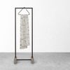 Afbeelding van Sealskin Mind - Douchegordijn 180x200 cm - PEVA - Zwart / Wit