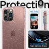 Afbeelding van Spigen Liquid Crystal Apple iPhone 14 Pro Max Hoesje Glitter Roze