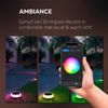 Afbeelding van Calex Smart Outdoor 24v Tuinverlichting - Set van 3 Padverlichting - Slimme Grondspot - RGB en Warm 