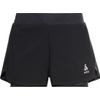 Afbeelding van ODLO 2-in-1 Shorts Zeroweight 3 Inch Dames - Zwart - Maat XL