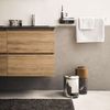 Afbeelding van Sealskin - Woodblock Badmat 52x90 cm - Teak - Zwart