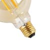Afbeelding van Calex Slimme Lamp - Wifi LED Filament Verlichting - Globe 9,5cm - E27 - Smart Lichtbron Goud- Dimba