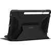 Afbeelding van Urban Armor Gear Metropolis Samsung Galaxy Tab S8 Plus Hoes Zwart