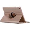 Afbeelding van Geschikt voor iPad 2017 / iPad 2018 Draaibaar Hoesje met stylus pen Multi stand Case - Goud