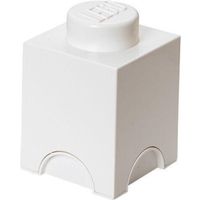 Opbergbox Brick 1, Wit - LEGO