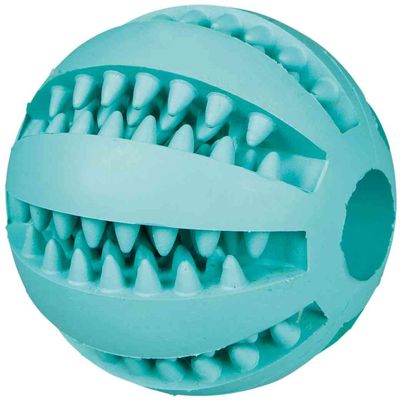 Afbeelding van Trixie Denta Fun Bal Rubber Muntsmaak Afbeelding van Trixie Denta Fun Bal Rubber Muntsmaak