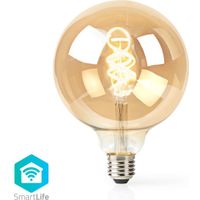 Nedis SmartLife LED Filamentlamp | Wi-Fi | E27 | 350 lm | 5.5 W | Koel Wit / Warm Wit | 1800 - 6500