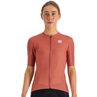 Sportful CHECKMATE Fietsshirt Dames Pompelmo Mauve - Vrouwen - maat S
