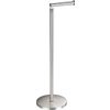 Afbeelding van WENKO Toiletrolhouder 2-in-1 RVS mat - Reserverolhouder - WC Rolhouder