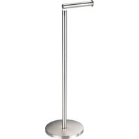 WENKO Toiletrolhouder 2-in-1 RVS mat - Reserverolhouder - WC Rolhouder