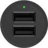 Afbeelding van Belkin autolader met 2 poorten - 2.4A - 24W - Zwart