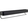 Afbeelding van Sealskin Brix - Wandrek met handdoekrek - 55 cm - Zwart