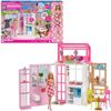 Afbeelding van Barbie - huis en Barbiepop - Barbie huis met 2 verdiepingen