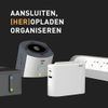 Afbeelding van Legrand Powercube Qi Draadloze Oplader - Wireless Charger - Verdeelstekker 2X2P + A - Stekkerdoos S