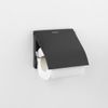 Afbeelding van Brabantia ReNew WC rolhouder - met Klep - Matt Black