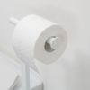 Afbeelding van Sealskin Square Toiletbutler vrijstaand - Toiletborstel met houder - Toiletrolhouder zonder klep -