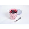 Afbeelding van Mepal - Ellipse fruit & veggie pot - 600 ml - Incl. vorkje - Nordic pink