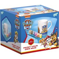 PAW Patrol - Hobbypakket - Paint your own mug - Inkleurbeker - incl. verf
