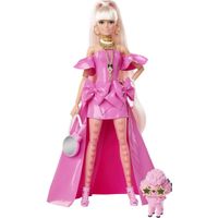 Barbie Extra Fancy - Blond - Roze Jurk - Pop