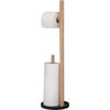 Afbeelding van Sealskin Earth - Toiletrolhouder / Reserverolhouder vrijstaand - Eiken