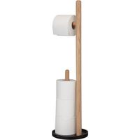 Sealskin Earth - Toiletrolhouder / Reserverolhouder vrijstaand - Eiken