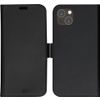 Afbeelding van iPhone 14 Plus Bookcase hoesje - dbramante1928 - Effen Zwart - Leer