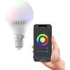 Afbeelding van Calex Slimme Lamp - Wifi LED Verlichting - E14 - Smart Lichtbron - Dimbaar - RGB en Warm Wit licht 