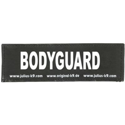 Julius K9 Tekstlabel – Bodyguard Groot Foto van Julius K9 Tekstlabel – Bodyguard Groot