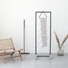 Afbeelding van Sealskin Mind - Douchegordijn 180x200 cm - PEVA - Zwart / Wit