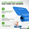 Afbeelding van Tunturi NBR Yogamat met Draagtas - Fitnessmat Extra dik & zacht - Sportmat - Anti slip - 180x60x1.5