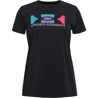 Afbeelding van Under Armour Tech Solid SQR BL SSC Meisjes Sportshirt - Maat M