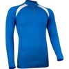 Afbeelding van Avento Sportshirt Lange Mouw - Dik Materiaal - Kobalt/Wit/Antraciet - S