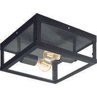 EGLO Alamonte 1 Wandlamp Buiten - E27 - 29 cm - Zwart