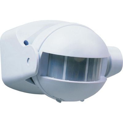 Afbeelding van Smartwares 10.017.10 Bewegingssensor - 180° detectie - 12 Meter - Binnen- en buitengebruik - IP44 Afbeelding van Smartwares 10.017.10 Bewegingssensor - 180° detectie - 12 Meter - Binnen- en buitengebruik - IP44