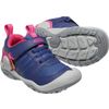Afbeelding van Keen Knotch Peak Older Kids Wandelschoenen Blue Depths/Pink Peacock | Blauw | Mesh | Maat 37 | K102