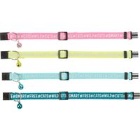 Trixie Halsband Kat Safer Life Print Kat / Poot Assorti