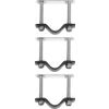 Afbeelding van Basil Crate Mounting Set - Bevestigingsset voor Basil Kratten en/of Rotan Manden - RVS