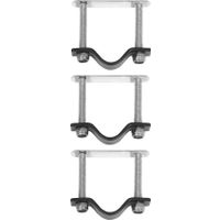 Basil Crate Mounting Set - Bevestigingsset voor Basil Kratten en/of Rotan Manden - RVS