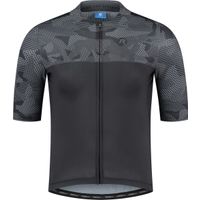 Rogelli Camo Fietsshirt - Korte Mouwen - Heren - Zwart, Grijs - Maat M